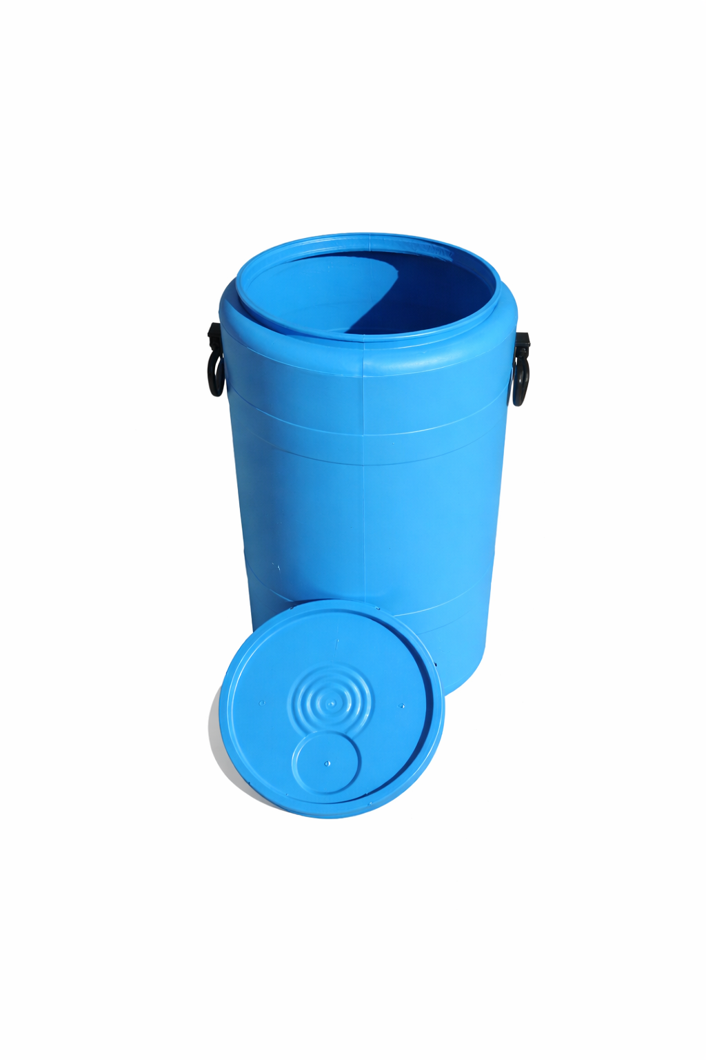 Caneca plástica boca abierta de 60 litros